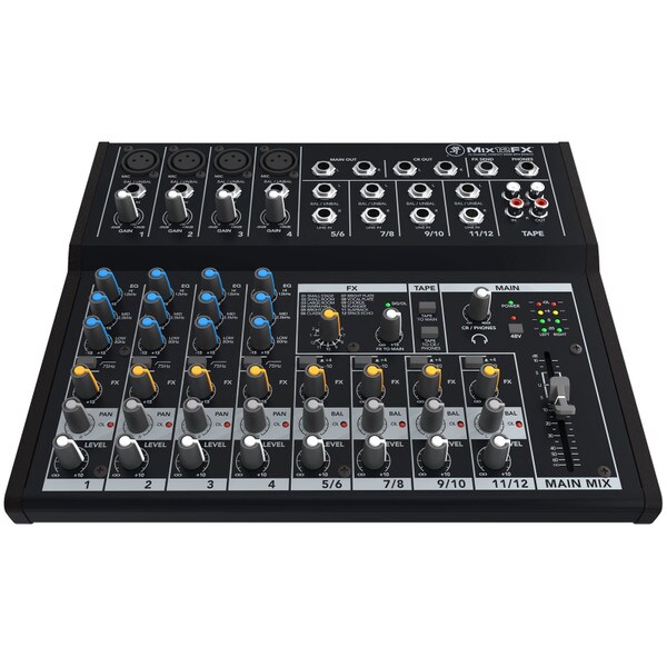 Main product image for Mackie Mix12FX 12-Channel Compact Mixer with FX249-561